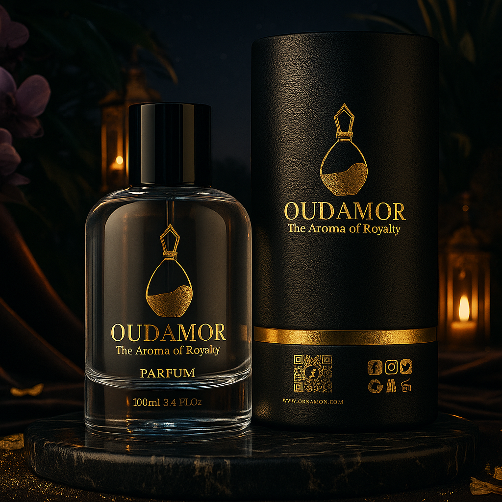 OUDAMOR Obsidian Bloom Inspired by Versace Crystal Noir
