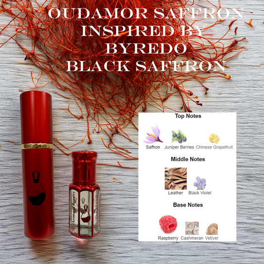 OUDAMOR Saffron Inspired by Byredo Black Saffron