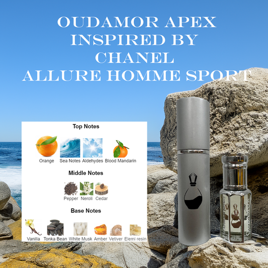 OUDAMOR Apex Inspired by Chanel Allure Homme Sport