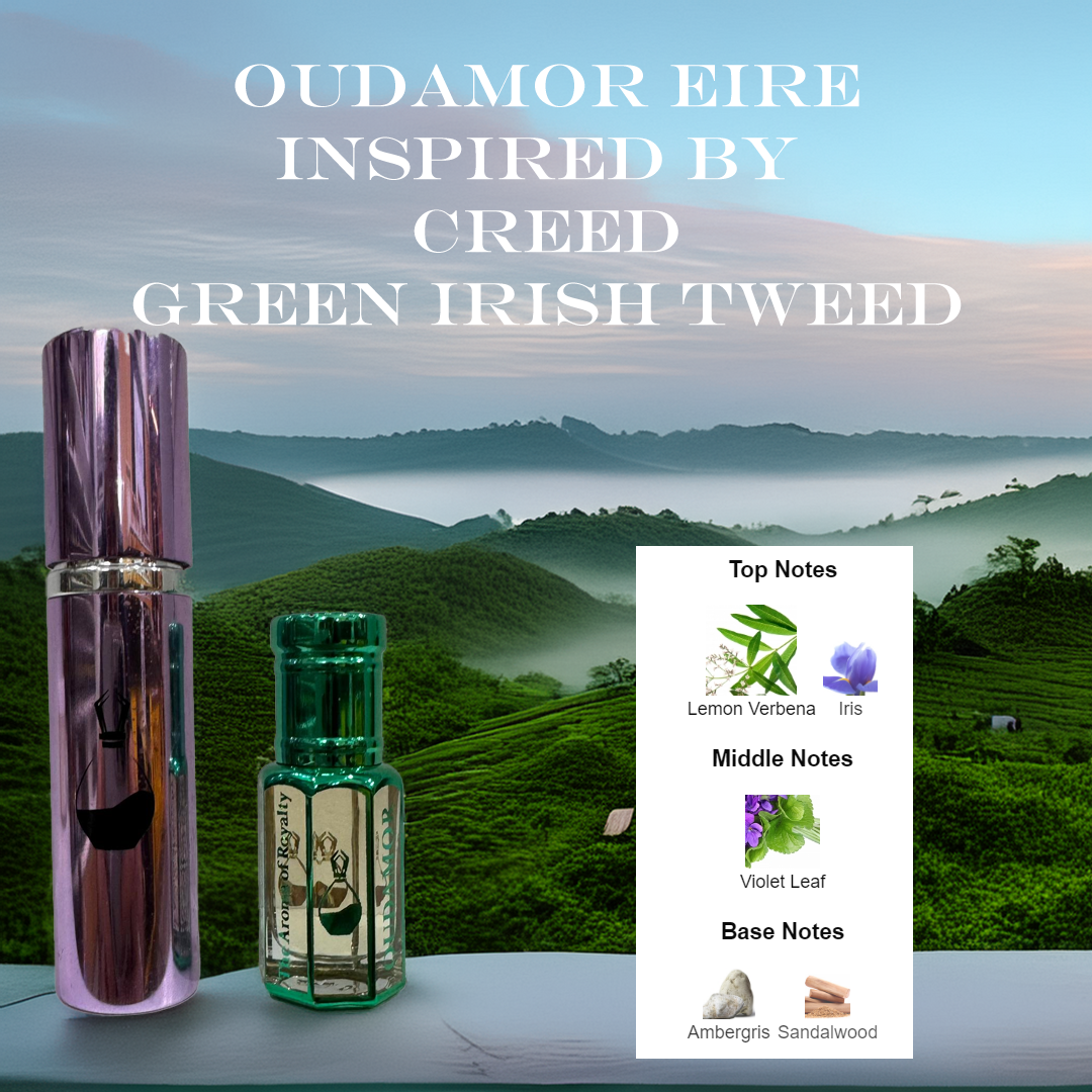 OUDAMOR Eire Inspired by Creed Green Irish Tweed