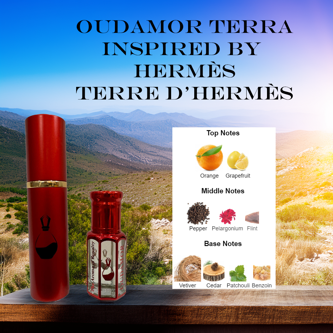 OUDAMOR Terra Inspired by Hermès' Terre d'Hermès