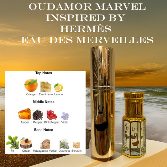 OUDAMOR Marvel Inspired by Hermès' Eau des Merveilles