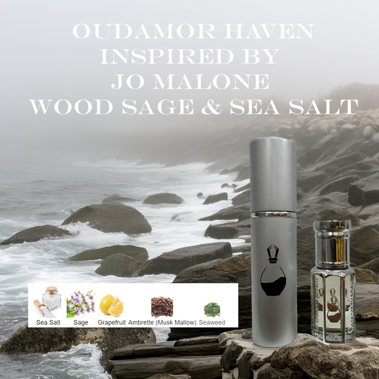 OUDAMOR Haven Inspired by Jo Malone Wood Sage & Sea Salt