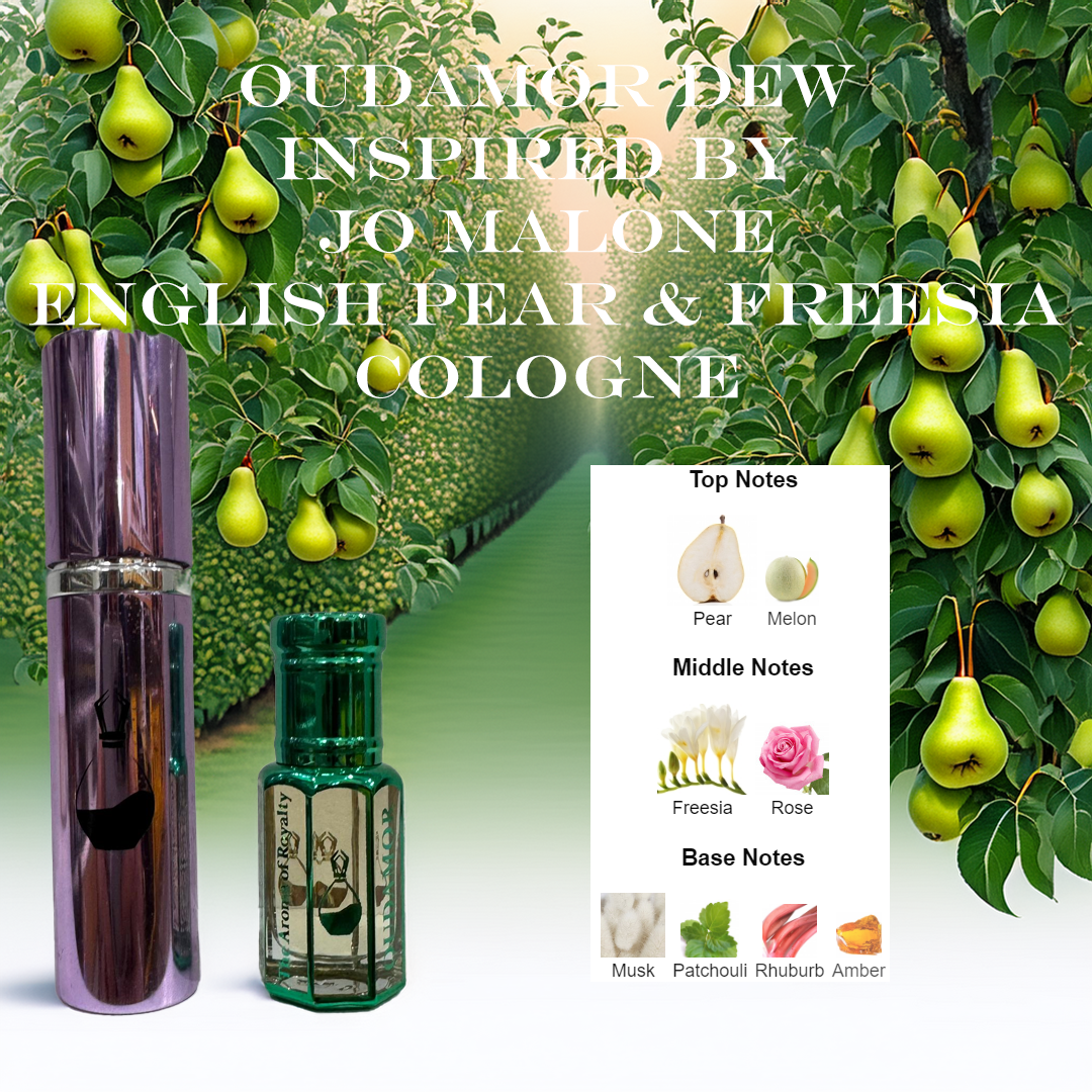 OUDAMOR Dew Inspired by Jo Malone English Pear & Freesia Cologne