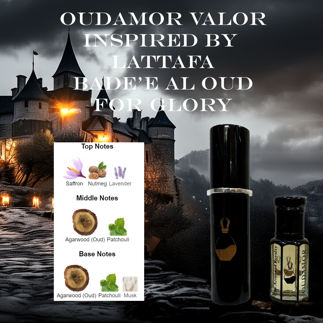 OUDAMOR Valor Inspired by Lattafa Bade'e Al Oud For Glory