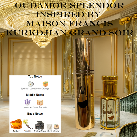 OUDAMOR Splendor Inspired by MFK Grand Soir