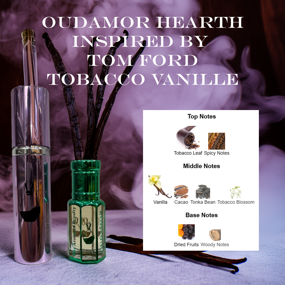 OUDAMOR Hearth Inspired by Tom Ford Tobacco Vanille