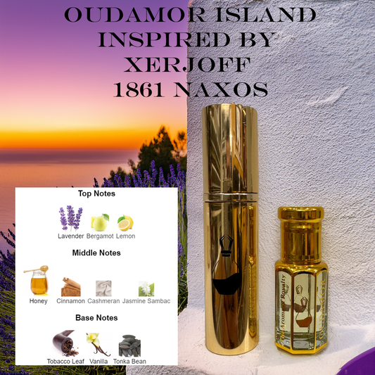 OUDAMOR Island Inspired by Xerjoff XJ 1861 Naxos