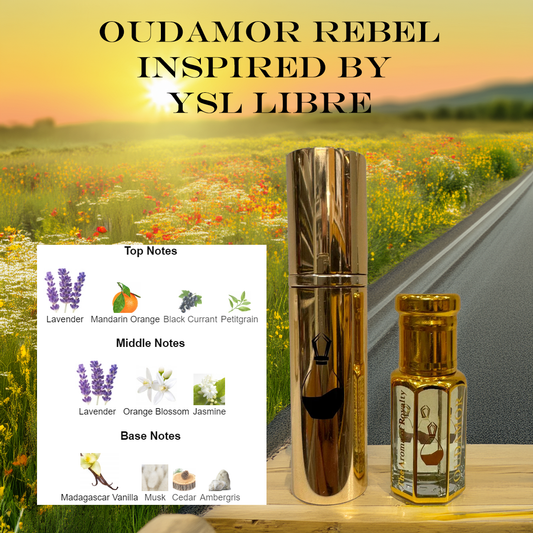 OUDAMOR Rebel Inspired by YSL Libre